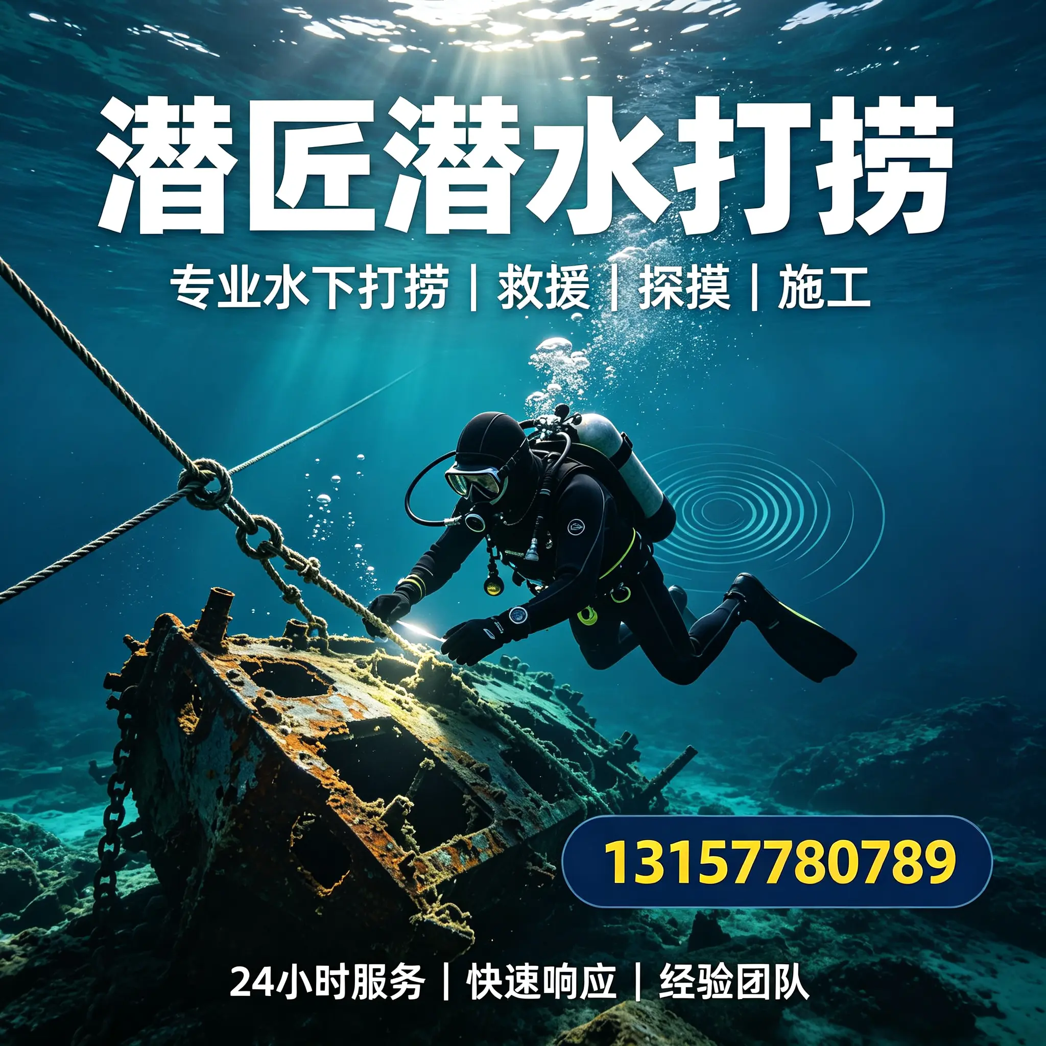 贾汪水下打捞作业服务产品
